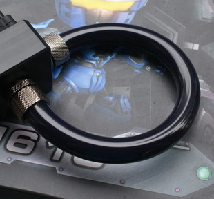 3 minutes thick (10X16) water pipe black water pipe imported quality water cooling water pipe