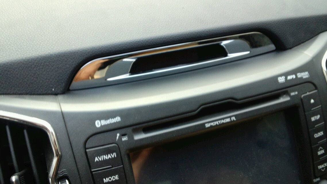 KIA Wise Sports Car With Accessories inside Accessories Interior Trim sequin Bright Sheet Wise Running Electronic Bell Bright Patch Special Retrofit