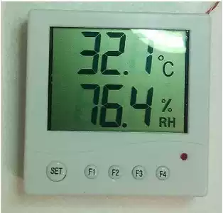 RS485 display type temperature and humidity sensor wall-mounted 485 interface MODBUS