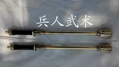 Fine Evil Copper Hammer Special Ming Dynasty Weapon Long Swallow Hammer Health Hammer Warhammer Copper Hammer