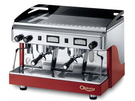 Italian import commercial semiautomatic coffee machine astoria touch SAE 2 double head commercial coffee machine