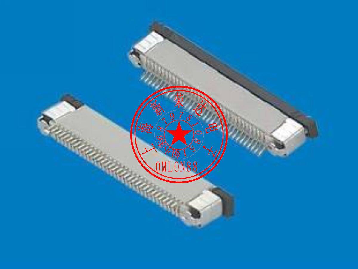 0 5-pitch 54-core FPC socket connector FFC cable connector 0 5-54P 10 starting shots