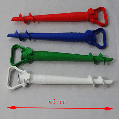 Beach umbrella base sunshade base fishing umbrella sunshade plastic prong soil plug
