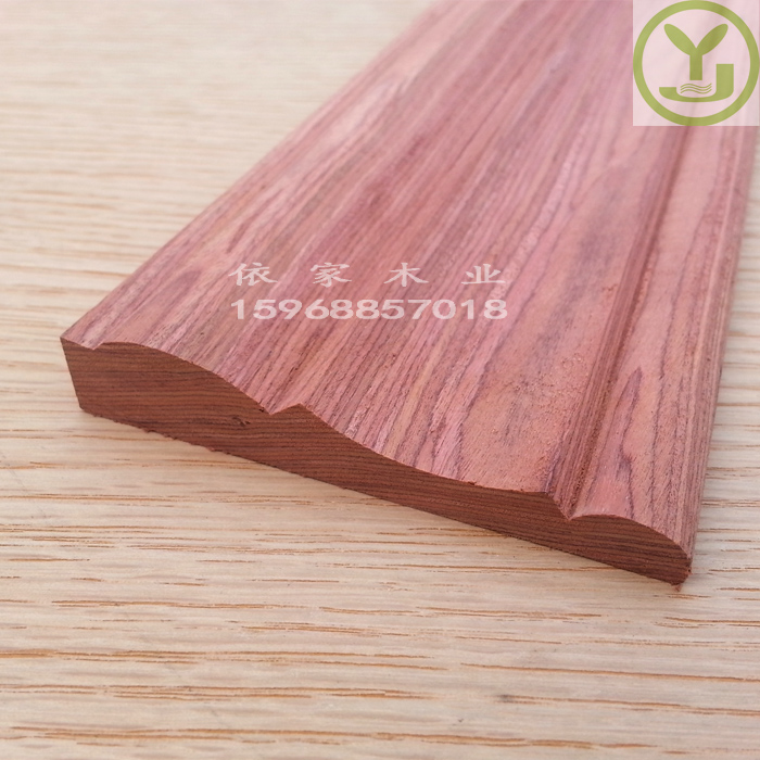 Flowers Pear Wood Artificial Tech Wood Line Door Sleeve Decorative Window Cover Frame Seal Edge Background Wall Line, etc.