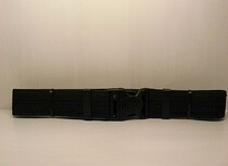 Hong Kongs three-point style nylon belt (thick) black