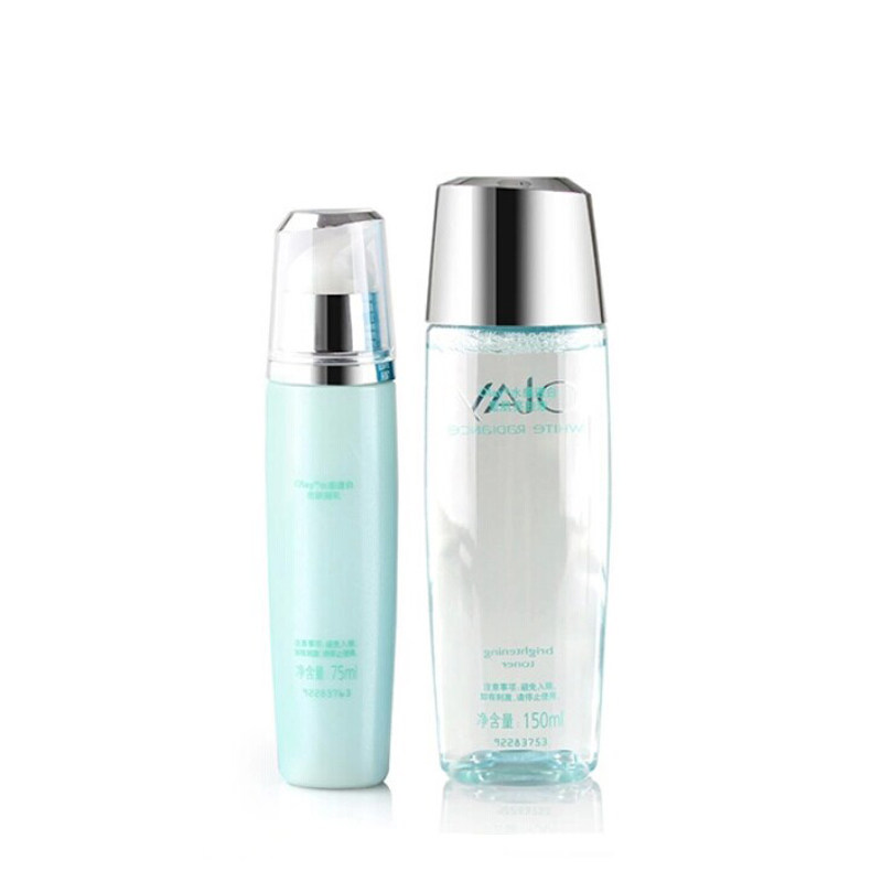 包邮 玉兰油 水感透白莹肌亮肤液+亮肤凝乳 保湿补水 套装包邮