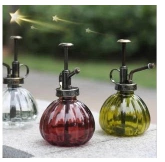 Retro Glass Small Spray Pot Air Pressure Disinfection Clean Sprinkler Pot Home Gardening Watering Pot Multi Meat Spray Bottle