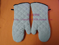 Special Baking Gloves Large (extended) Thickened Premium Cotton Gloves Heat-resistant Gloves