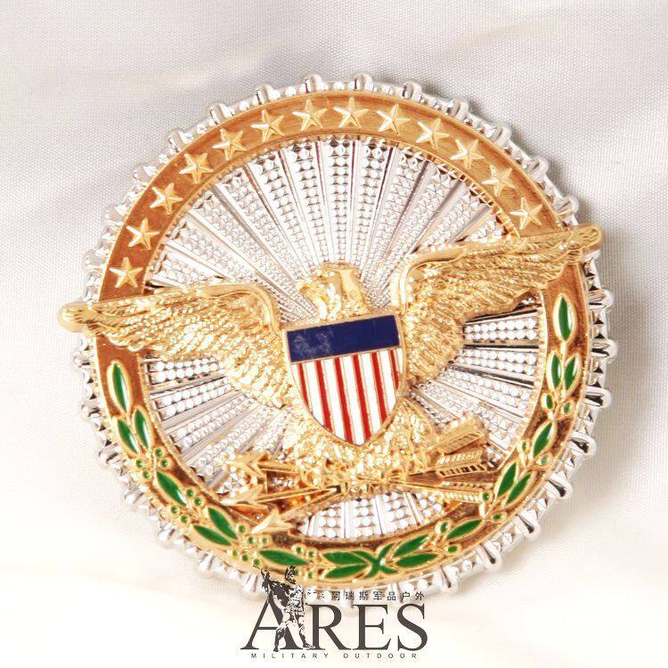 Defense Ministry Badge Badge Recognition Chapter Three Layers Overlay Enamel Gilded-Taobao