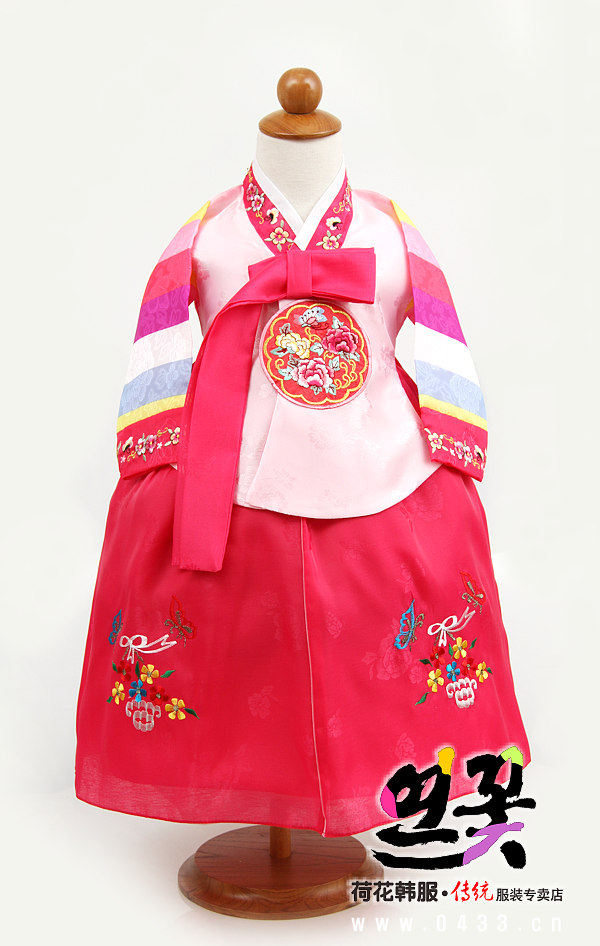 South Korean girl's Korean suit stage performance in Korean suit The Korean suit is now 1-15-year-old spot H-E01430-Taobao