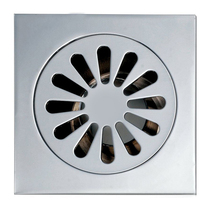 St. Ele-proof floor drain bathroom balcony copper deodorant floor drain floor drain