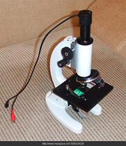 Electronic eyepiece TV set with video output artificial insemination biomicroscopic electron microscope