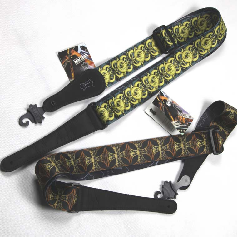 Premium Thickened Canvas Bakelite Folk Guitar Strap Personality Classical Guitar Strap Bass Strap Guitar Accessories