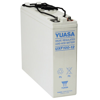 Spot YUASA soup shallow UXF100-12 12V100AH ship communication equipment DC screen distribution cabinet battery