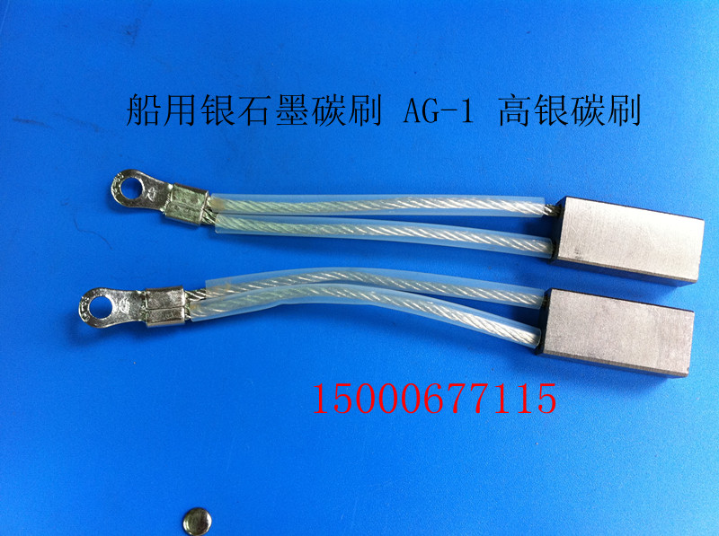 Silver graphite carbon brush 13*19*38