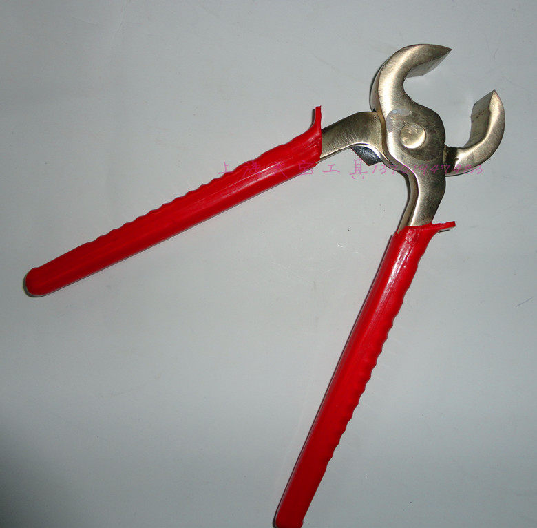 Explosion-Proof Walnuts Pincers Nut Pliers Fire Flowers 8 Inch Aluminum Brass Pliers 200mm Explosion-proof Copper Nail Pliers-Taobao