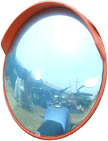 Special traffic wide-angle mirror convex spherical mirror road wide-angle mirror 80 supermarket anti-theft mirror