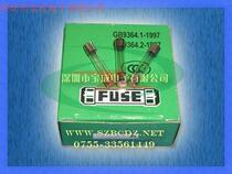 Boxed glass body fuse 6F 6*30 kuai duan fuse 250v 500mA 0 5A fuse