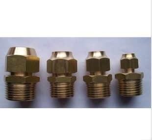 Refrigeration fittings Copper pipe joint Oil valve joint Flaring joint Flaring straight through copper flaring joint