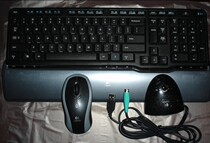 Original Logitech S520 wireless multimedia ultra-thin keyboard mouse set