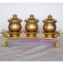 Jufo Pavilion Taiwan Bronze water cup for Buddha Copper wine glass for cup * Relic cup aggravation (1)