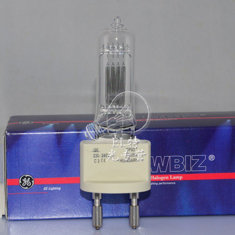 US GE CP93 General Electronics 88508 230-240V1200W G22 Stage Soft light bulb