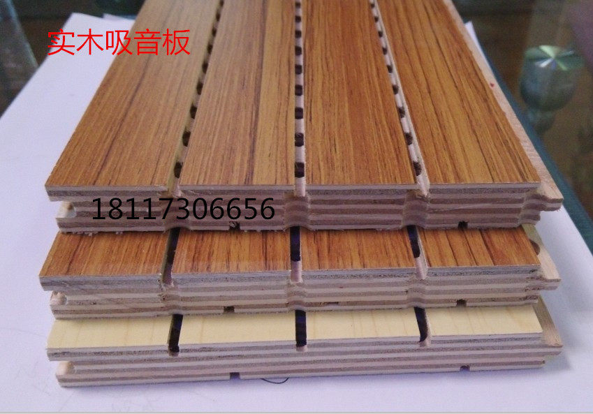 Multilayer new solid wood woody suction environmentally-friendly E0 grade moisture protection background wall home cinema school soundproofing panels