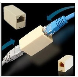 RJ45 Network Cable Connector Network Dual Head Network Straight Head Network Cable Connector Extension Network Cable