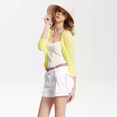 Spot official website 2016 summer dress Korean casual shorts fashion White slim double pocket big size women
