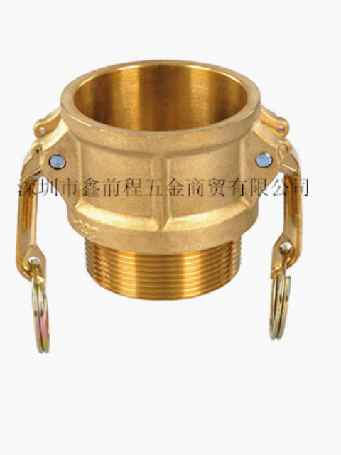 Brass B-type 1 2-inch cam lock wrench-type quick-fit quick-change external thread petrochemical female end quick connector