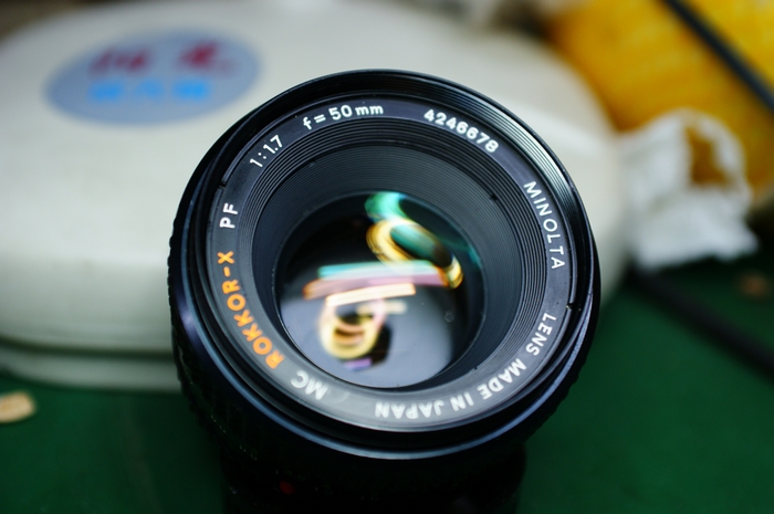 Minolta yellow label MC Rokkor-X50 1.7 finished color price 450 yuan