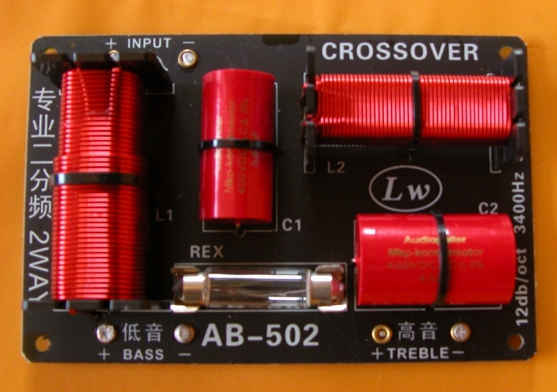 Crossover Professional high and low crossover AB-502 high and low crossover stage speaker high and low tone divider