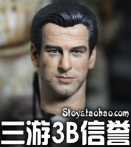 Three tours of Coldplay HP headplay 1 6 Pierce Brosnan head sculpture 007 Agent spot