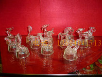 Twelve zodiac signs funeral supplies funerary objects electronic crystal zodiac signs