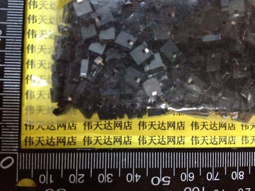 Pitch 2 54 2 54MM jumper hat short circuit cap short circuit posing jumper Jumping Hat Pack of 2000