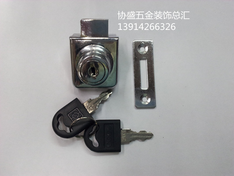Special Section's 407 glass cabinet locks, display counter locks, window glass locks, overall cabinet glass single door locks