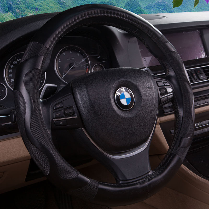 老垫家 汽车方向盘套四季通用把套 金刚远景思域帝豪ex7翼虎翼博