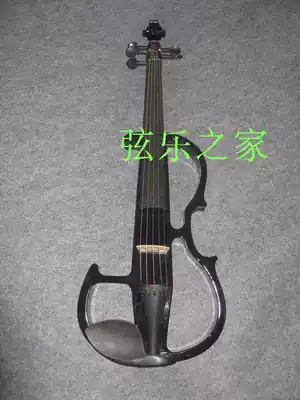 Five-string black half-frame electric viola Electronic viola viola 16-inch