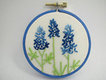 ｜Flower blossoming｜Sen female department wall decoration wall creative hand class embroidery material package send embroidery stretch