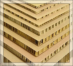 Honeycomb cardboard heavy article packaging with 20MM thick instead of wooden case plate RMB30  per square