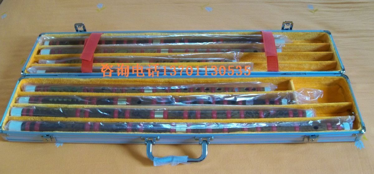 Eight-load one-meter-long flute box for a long time.