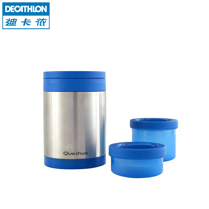 迪卡侬 户外保温桶 多用旅行保温餐盒 存储食物罐800ml QUECHUA