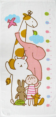 Japanese original imported cotton taste gauze towel baby bath towel cotton