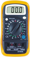 DT830L LCD digital multimeter with buzzer backlight (Zhangzhou Weihua)