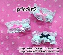 Bracelet en dentelle pure diamant sexy princesse lolita kawaii ange petite princesse - unique 3 couleurs