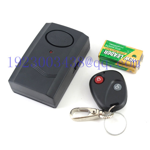 Bicycle Electric Vehicle Alarm Remote Control Vibration Alarm Door and Window Burglar Alarm Vibration Sensor