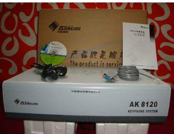 Zhonglian program-controlled telephone switch AK8120 Changzhou Zhonglian switch 12 in 64 out 8 drag 8 in 64 out
