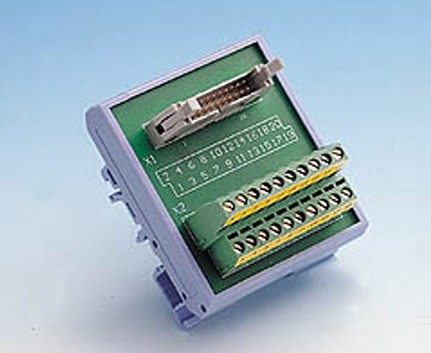 The 20-core flat cable wiring terminal for the ADAM-3920 Advanc DIN rail installation-Taobao