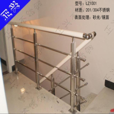 Балясины 楼梯扶手栏杆护栏不锈钢阳台立柱方管穿圆棒家用别墅室内外围栏