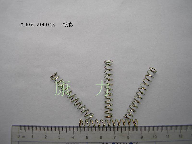 Silk coarse 0 5 outer diameter 6-6 2 spot spring spot spring 10 only 0 5 * 6 2 * 40-30